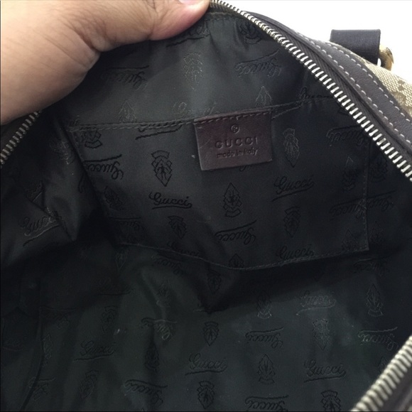 Gucci ebony monogram Mini Duchessa Boston Bag - Picture 12 of 15